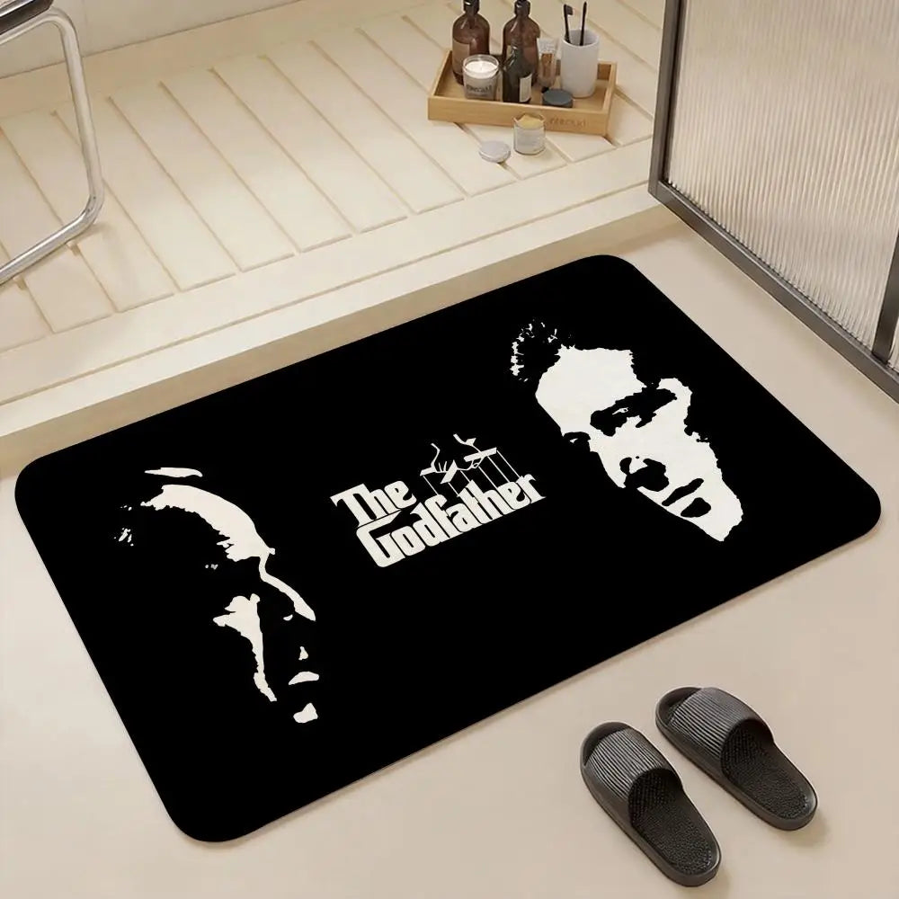 The Godfather Flannel Floor Mat – Non-Slip Indoor Rug Flannel Floor Mat Axl