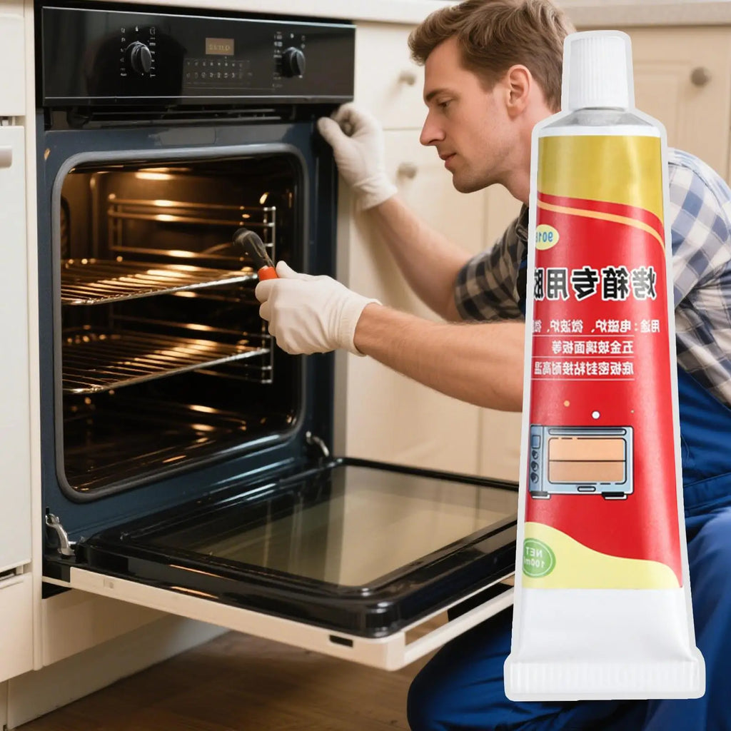 High-Temp Oven Panel Adhesive Sealant 100ml | Fast Drying Appliance Sealant Axl