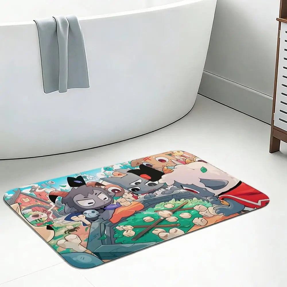 Diatomite Bath Mat – Quick Dry, Non-Slip & Absorbent Floor Mat Bath Mat Axl