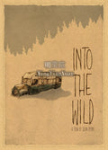 Into the Wild Movie Kraft Paper Poster | Wall Art Print Movie Wall Poster Axl 2 30x20cm