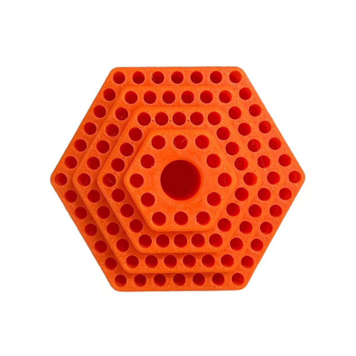 4.8mm Hex Drill Bit Holder & Organizer Stand | Plastic Drill Bit Organizer Axl Orange China Mainland