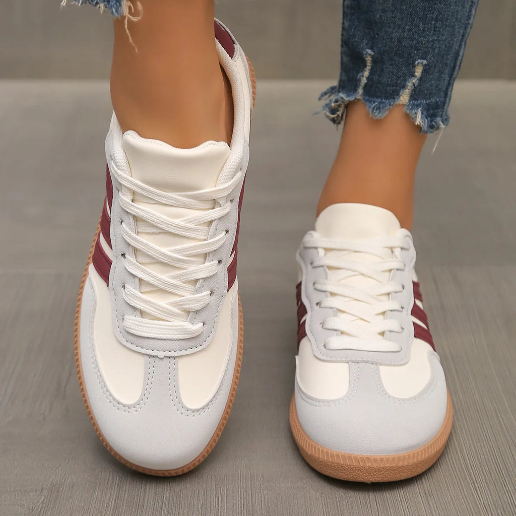 VKJF Women's Flat Slip-On Sneakers – Lightweight Loafers Women's Flat Sneakers Axl