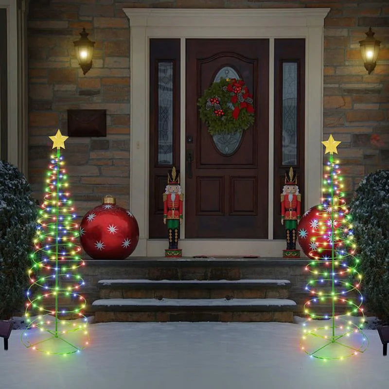 Solar LED Christmas Tree Light – Outdoor Waterproof Garden Decor Solar Christmas Light Axl