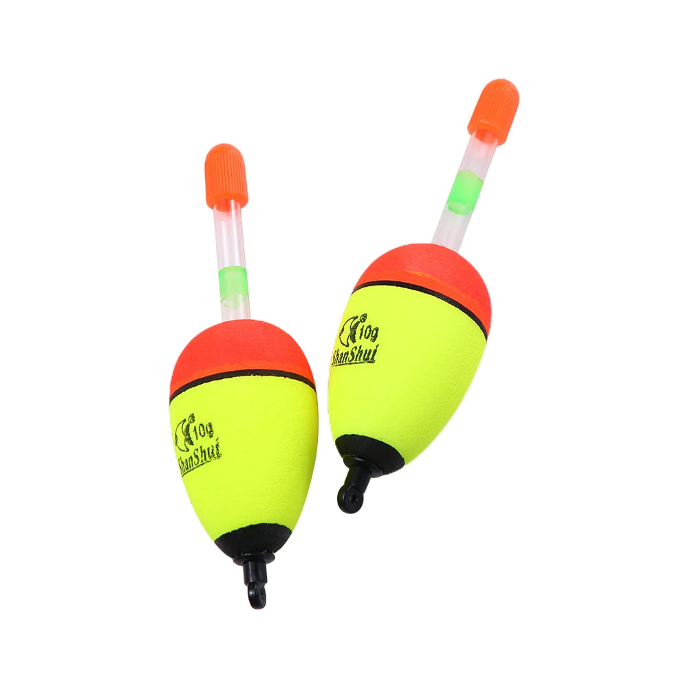 EVA Foam Luminous Fishing Float 2-Pack | Night Fishing Bobber Fishing Float Bobber Axl 10g