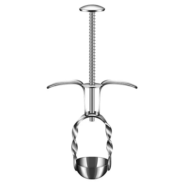 Stainless Steel Fruit Slicer Cup – Strawberry, Banana & More Fruit Slicer Cup Axl Corer