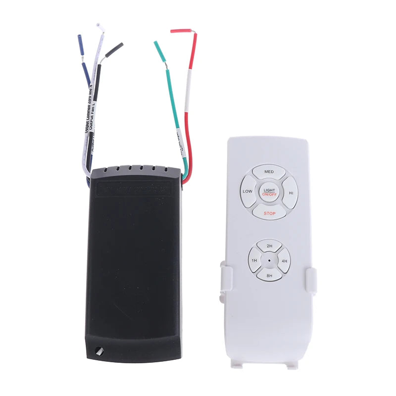 Universal Ceiling Fan Remote Control Kit – Speed & Timer Fan Remote Control Kit Axl