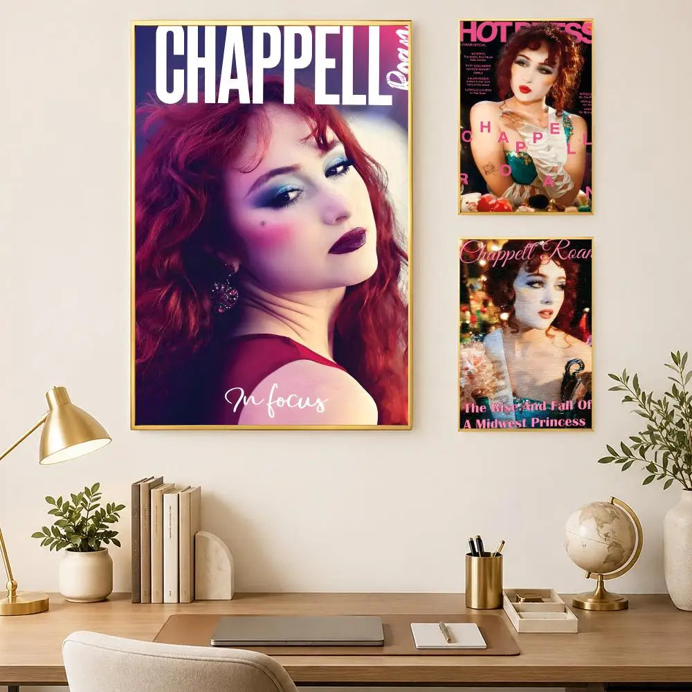 Chappell Roan Poster – Self-Stick HD Waterproof Wall Art Wall Art Poster Axl