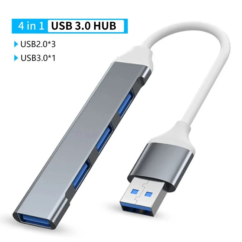 USB-C Hub 6-in-1 | 4K HDMI, SD/TF Card, PD Fast Charge USB-C Docking Hub Axl 4 in 1 USB3.0