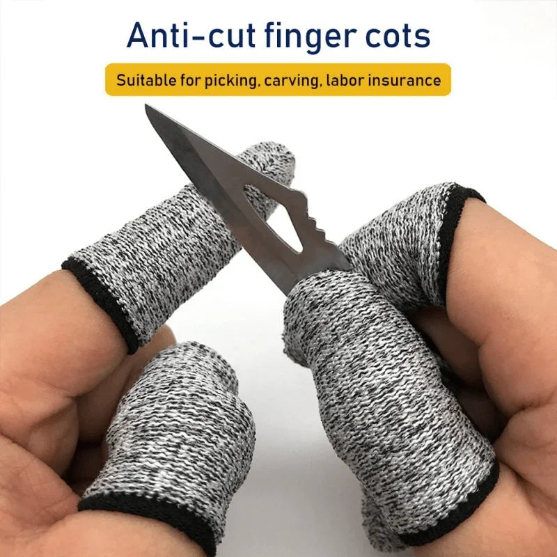 10-Pack Anti-Cut Finger Protectors – Kitchen Safety Guards Kitchen Finger Guards Axl