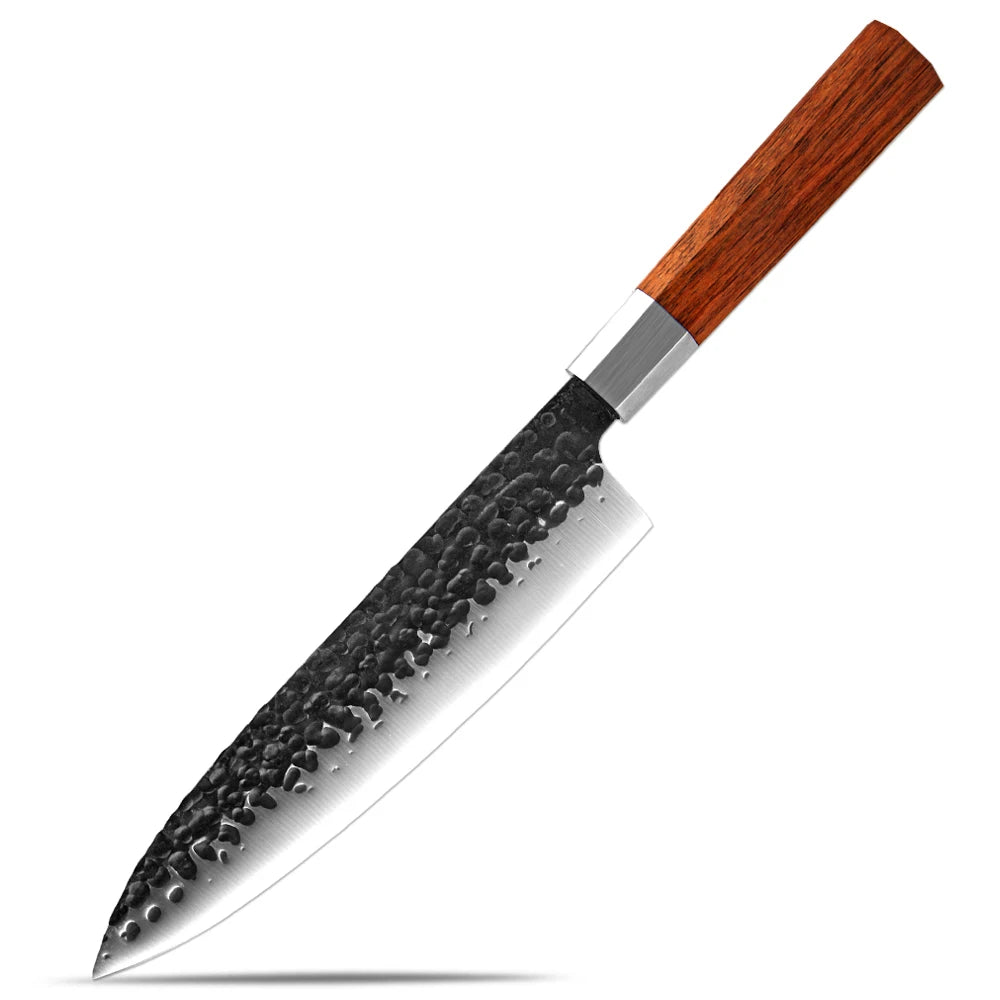 XITUO 4-Piece Japanese Chef Knife Set | High Carbon Steel Kitchen Knife Set Axl Chef Knife
