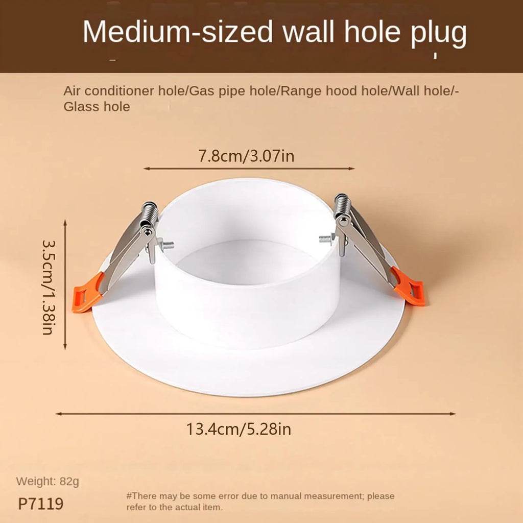 Round Ceiling Hole Cover Plate – Decorative Blank Panel Ceiling Cover Plate Axl