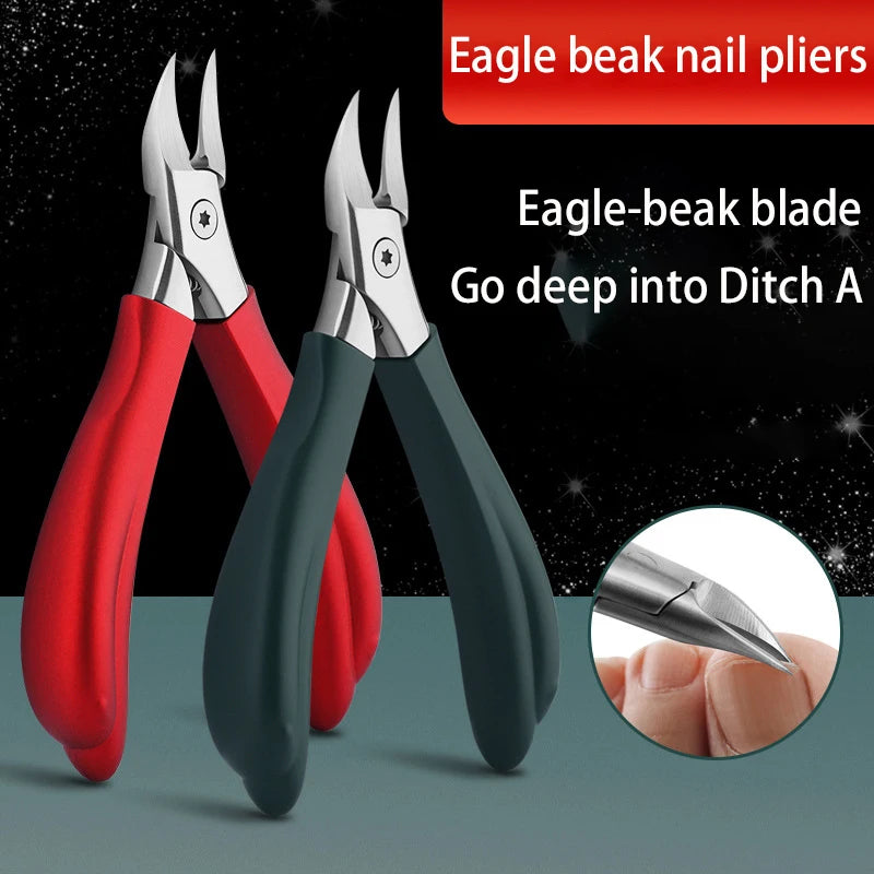 Stainless Steel Nail Clipper for Thick Hard Toenails Nail Clipper Axl