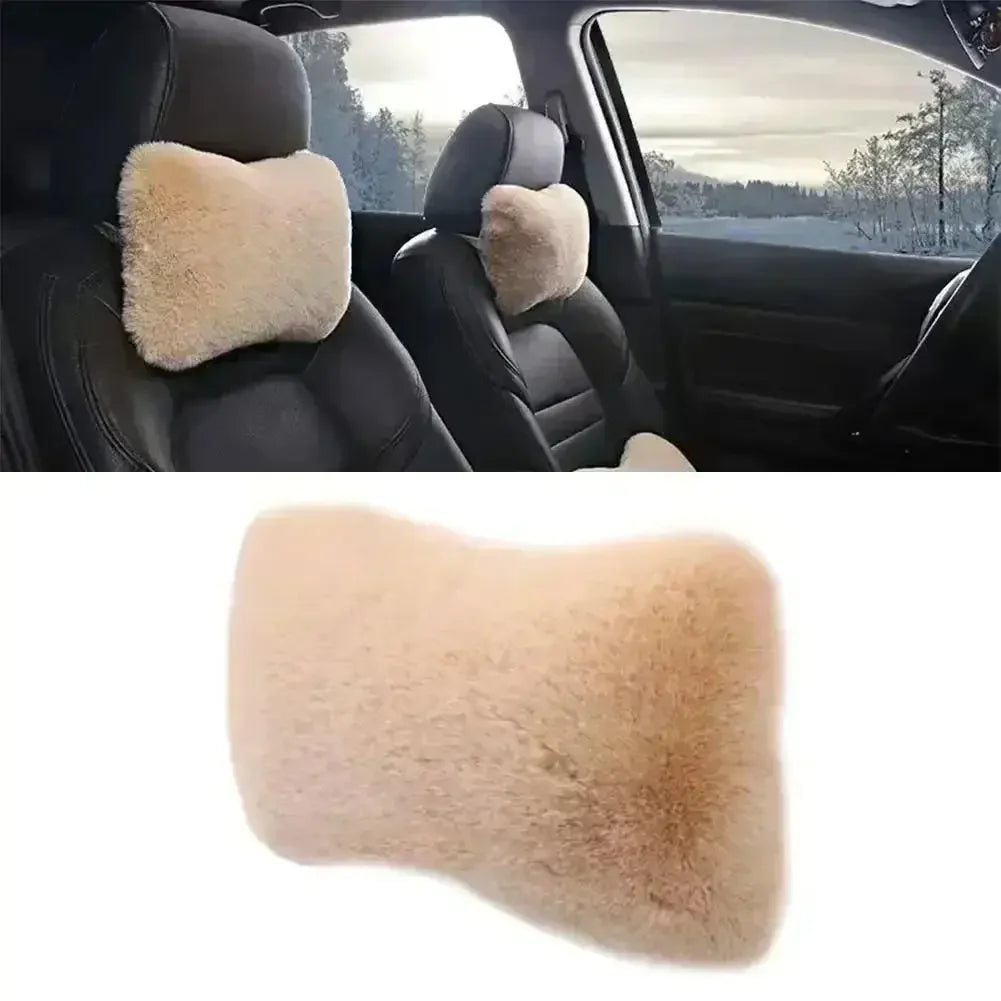 Car Seat Neck & Lumbar Support Cushion – Universal Headrest Car Seat Cushion Axl