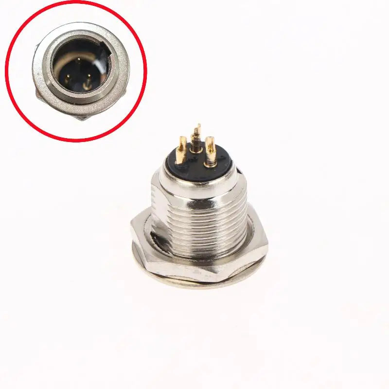 Mini XLR Connector 3/4/5/6 Pin Female Male Plug for Mic Cable Audio XLR Connector Axl 3P Male Socket