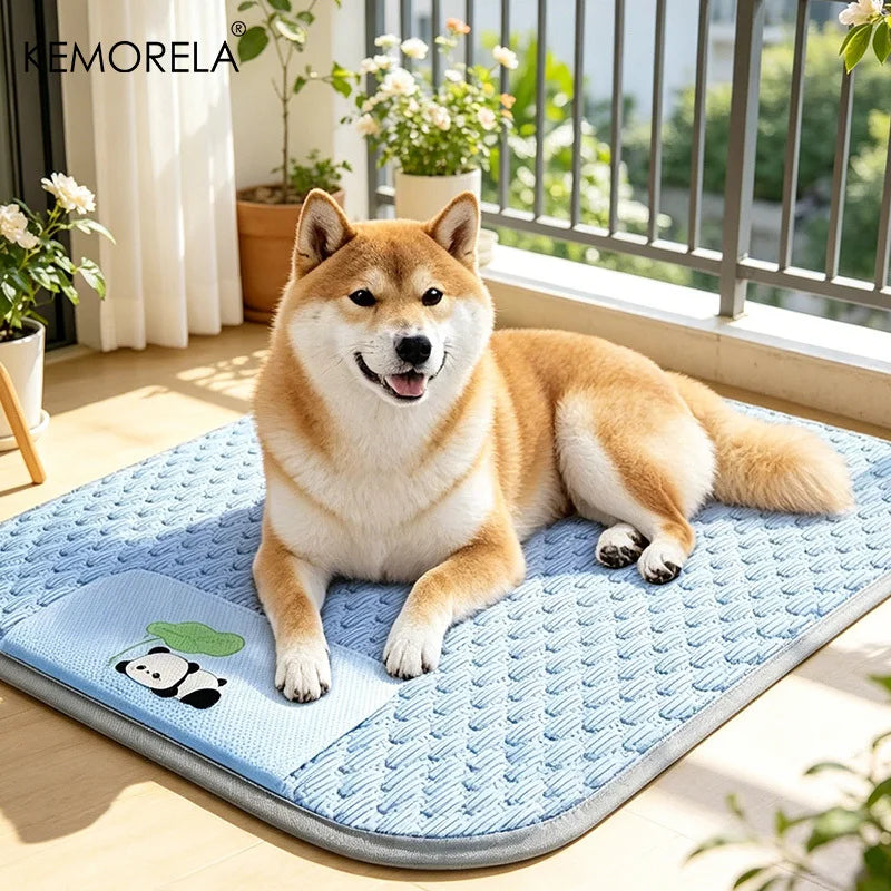KEMORELA Dog & Cat Cooling Mat – All-Season Pet Bed Pet Cooling Mat Axl