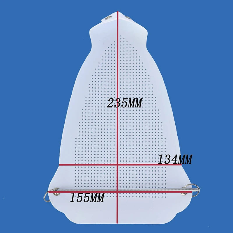 Iron Soleplate Cover – PTFE Heat-Resistant Ironing Protector Iron Soleplate Cover Axl White