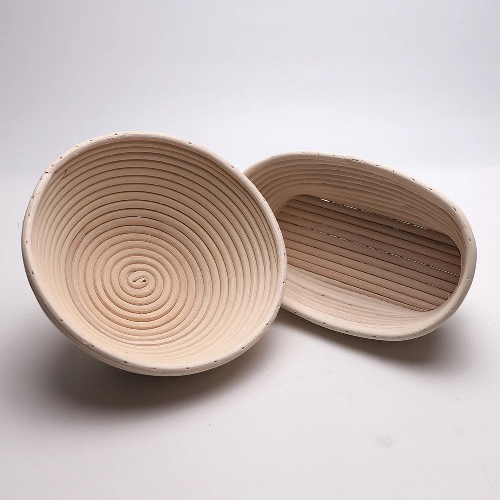 Banneton Bread Proofing Basket with Linen Liner | Leeseph Bread Proofing Basket Axl