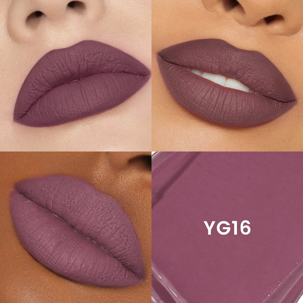 Vegan Matte Liquid Lipstick & Lip Gloss – Dual Texture Nude