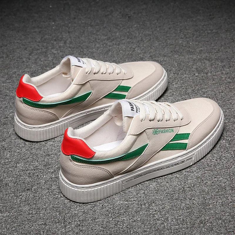 Men's Canvas Sneakers – Lightweight Non-Slip Casual Shoes Canvas Sneakers Axl