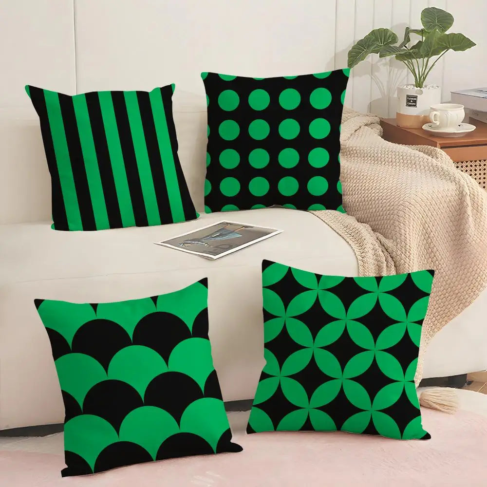 Linen Cotton Animal Print Cushion Cover | Hidden Zipper Pillowcase Cushion Cover Axl
