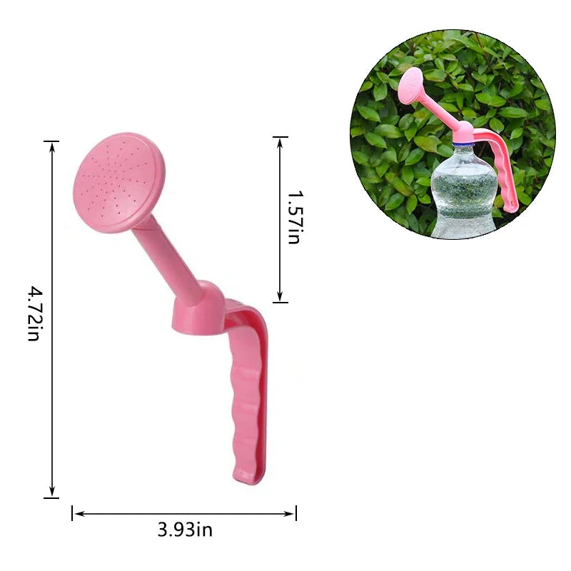 Bottle Cap Plant Watering Sprinkler – Long Spout Waterer Plant Watering Sprinkler Axl pink-1PC
