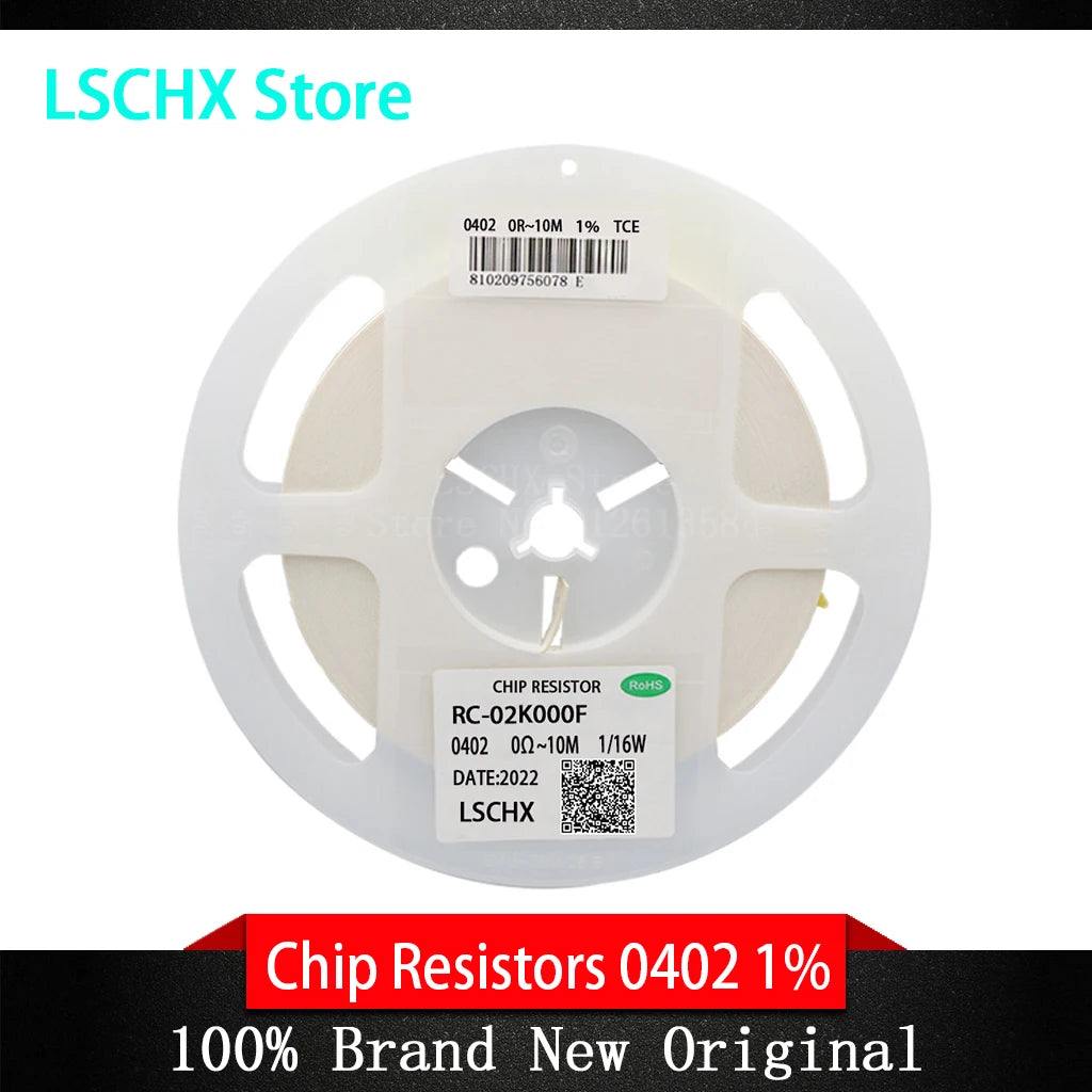 10,000 PCS 0402 SMD Resistors 1% Accuracy – 0Ω to 10MΩ Kit SMD Resistor Kit Axl 36R