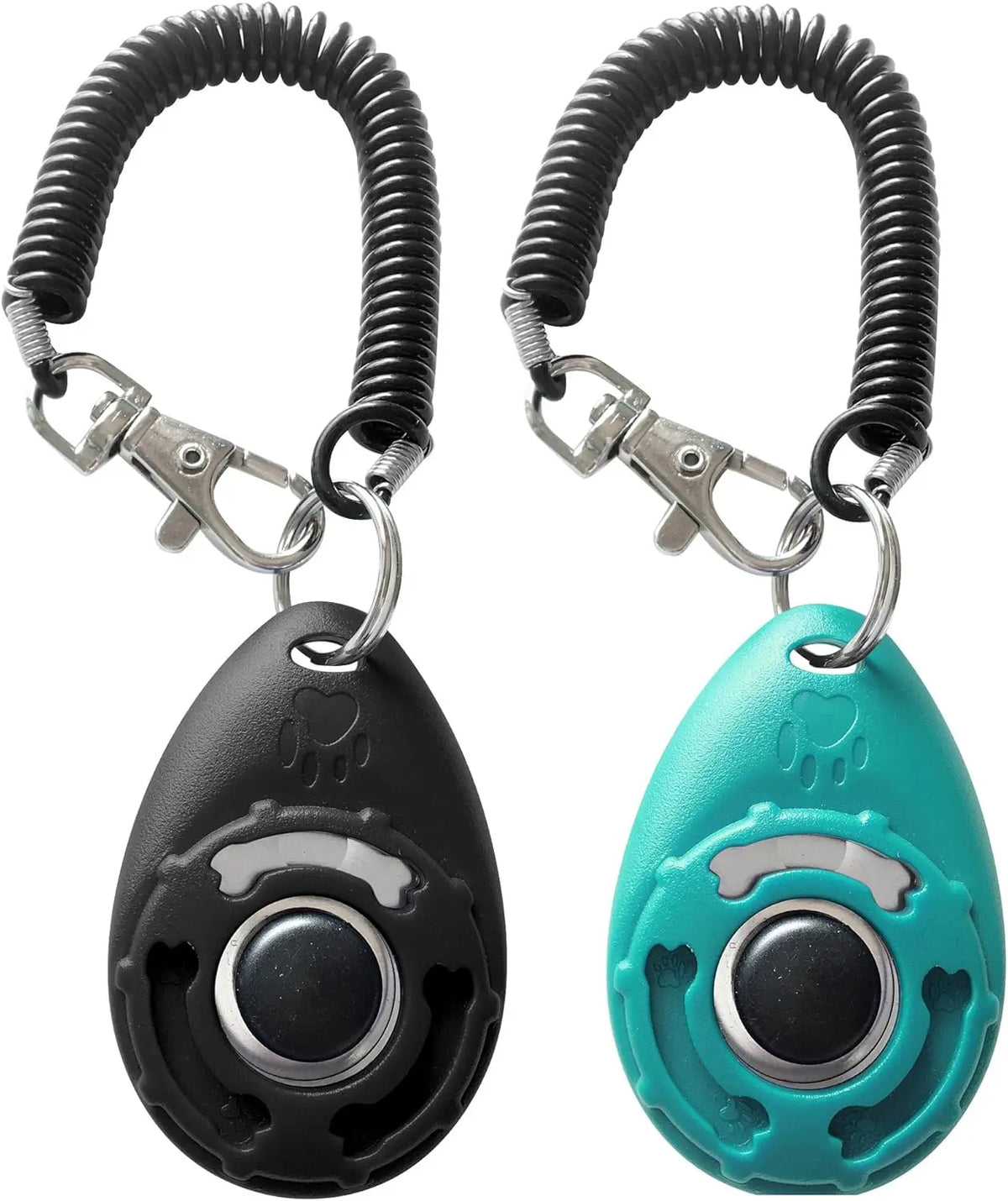 Pet Training Clicker with Wrist Strap – Dog & Cat 2-Pack Pet Training Clicker Axl