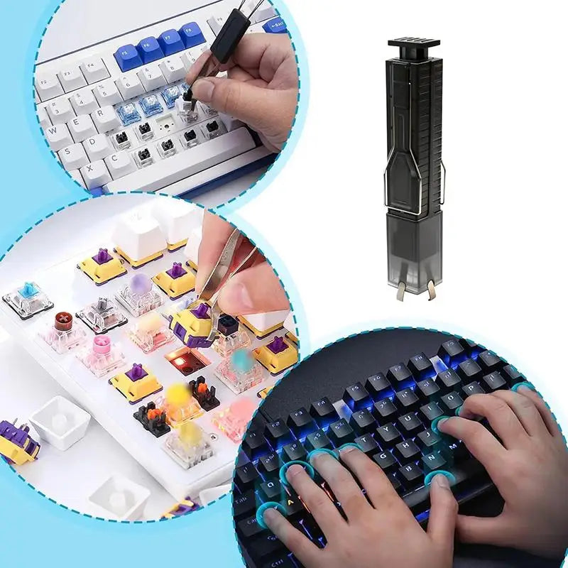 2-in-1 Keycap & Switch Puller – Keyboard Cleaning Kit Tool Keyboard Cleaning Tool Axl