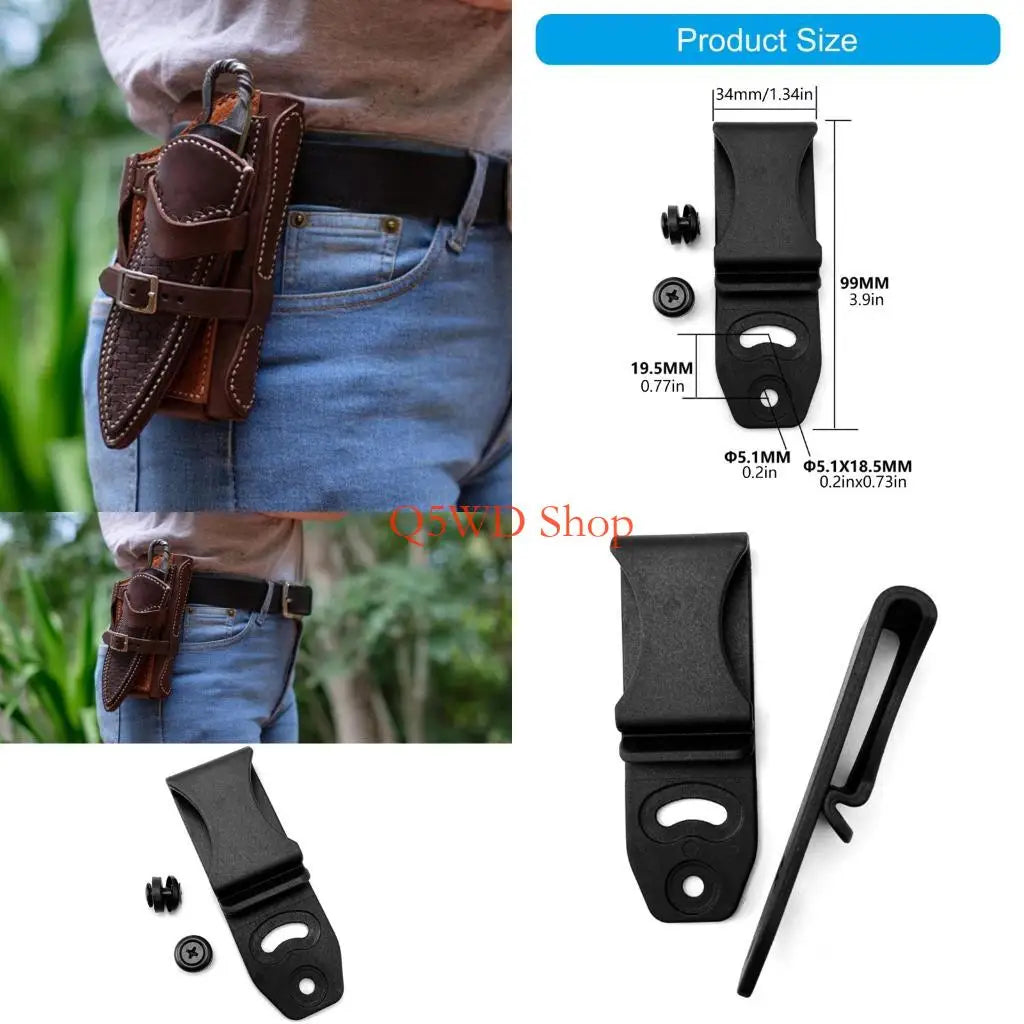 Tactical Nylon Belt Clip for Kydex Sheaths | Camping & Hiking Tactical Belt Clip Axl China Mainland
