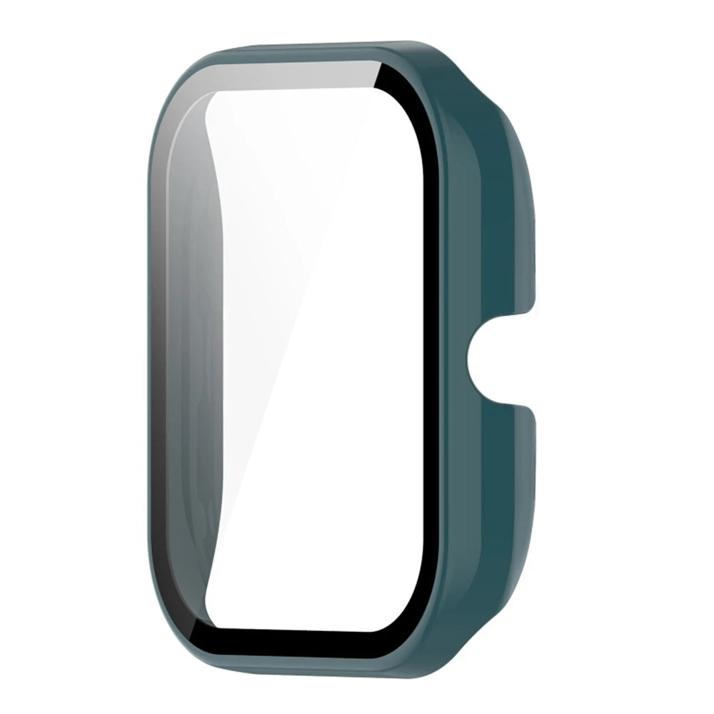PC Case & Screen Protector for Amazfit GTS 4 Mini Watch Smartwatch Case Axl dark green