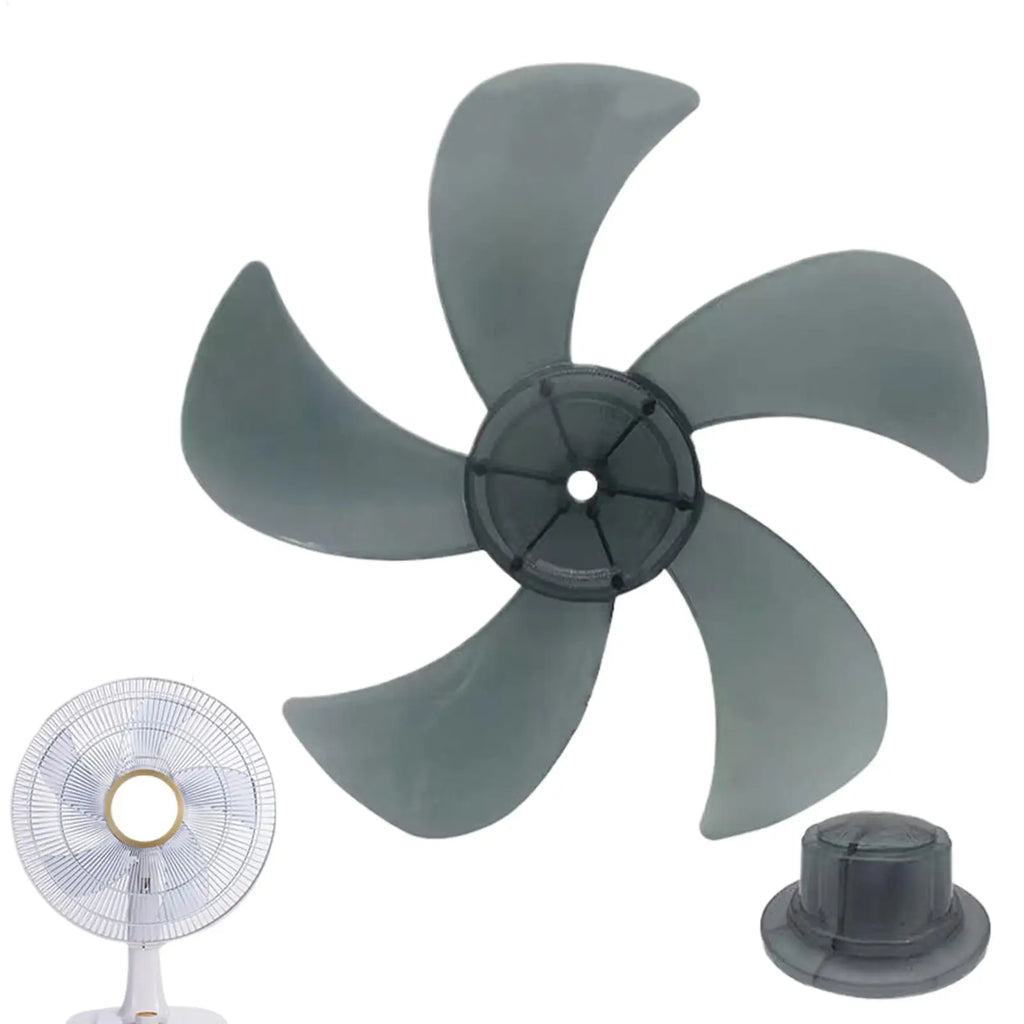 5-Blade Fan Blade Replacement with Nut Cover – 12/14/16 Inch Fan Blade Replacement Axl
