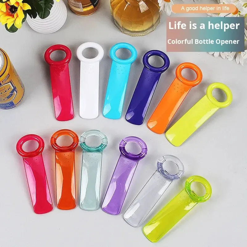 2-in-1 Portable Bottle & Cap Opener – Non-Slip Kitchen Gadget Bottle Opener Axl