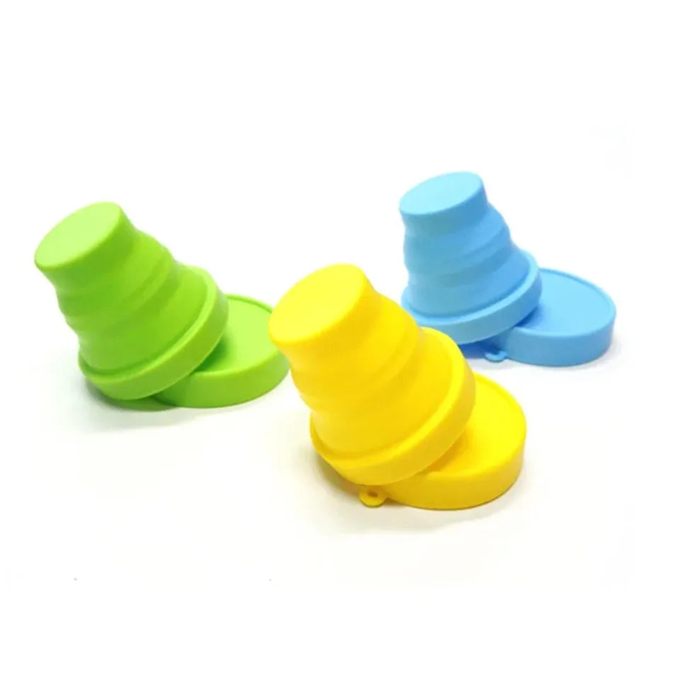 Collapsible Silicone Folding Cup – Travel & Camping Tumbler Collapsible Silicone Cup Axl
