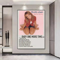 Britney Spears HD Wall Poster – Self-Adhesive & Waterproof Wall Art Poster Axl z19 15X20cmNoframe