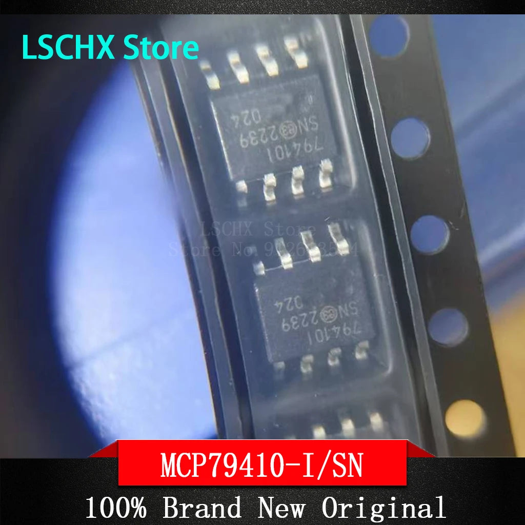 10pcs MCP79410 RTC IC Chip – I²C Real-Time Clock Multiple Packages RTC IC Chip Axl