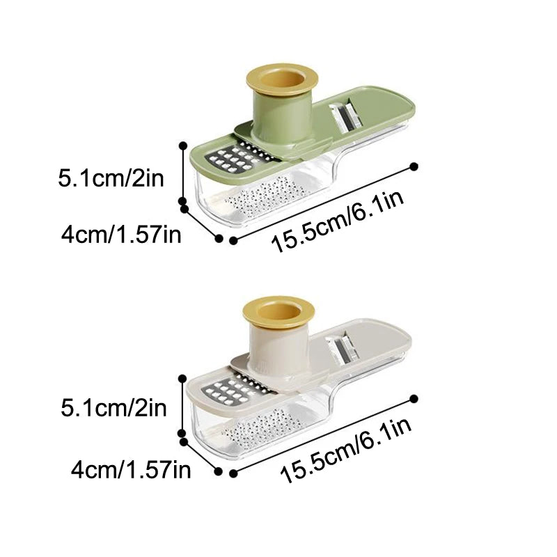 3-in-1 Mini Garlic Chopper Press Grinder | Kitchen Food Processor Garlic Chopper Grinder Axl