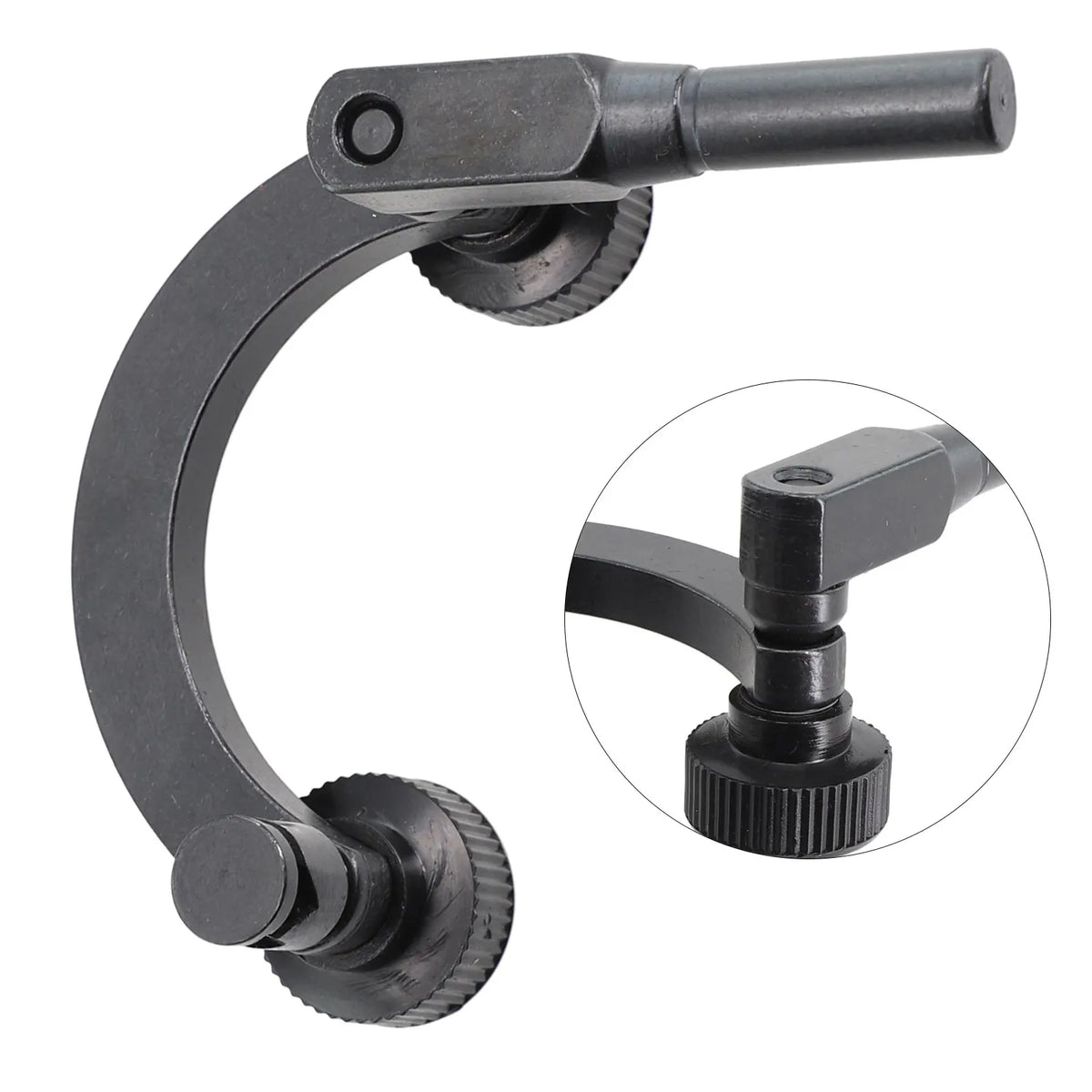 8mm Steel Half-Round Test Rod for Dial Indicator Holder Indicator Holder Rod Axl