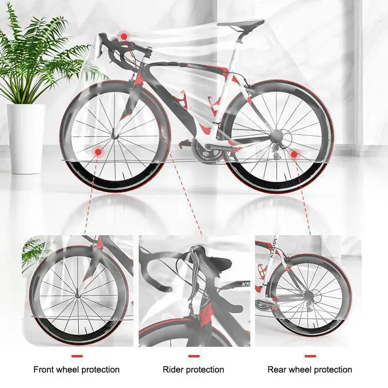 Waterproof Bicycle & Motorcycle Cover – UV & Rain Protection Bike Protective Cover Axl