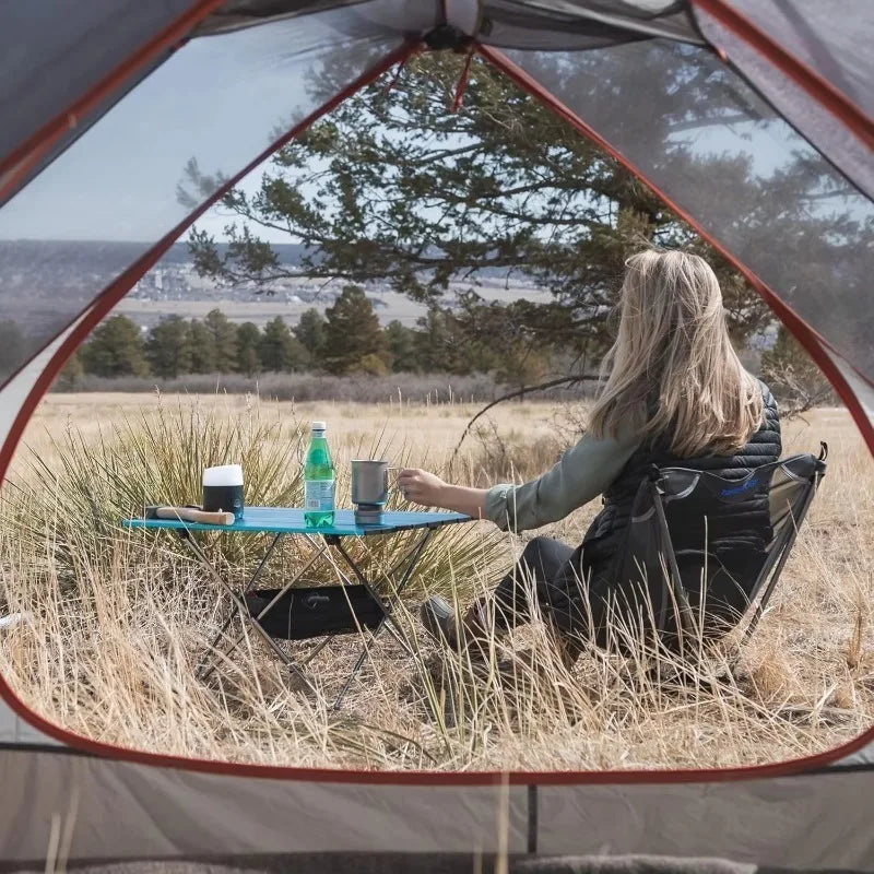Ultralight Aluminum Mesh Folding Chair – Camping & Beach Folding Camping Chair Axl