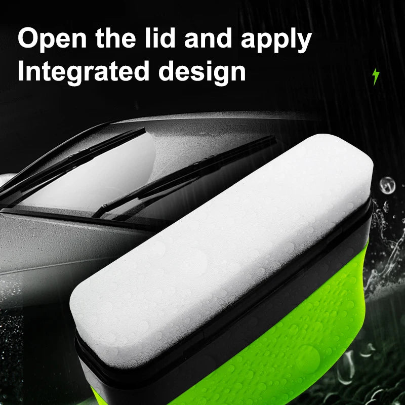 Car Glass Oil Film Remover Brush | Windshield Cleaner Tool Glass Cleaning Brush Axl
