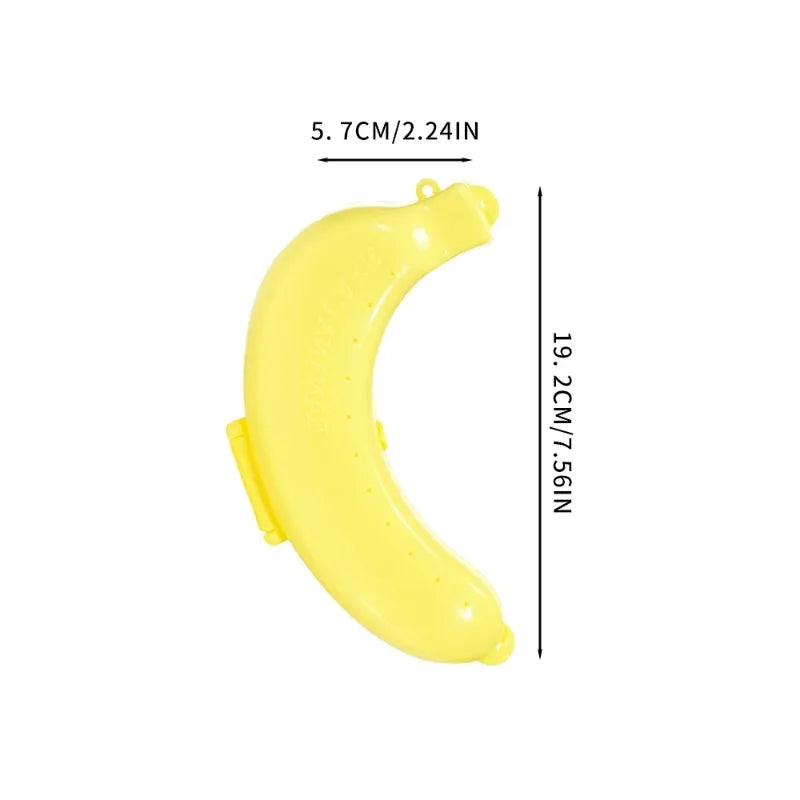 Banana Shaped Fruit Storage Case – Portable Fresh Keeper Fruit Storage Case Axl