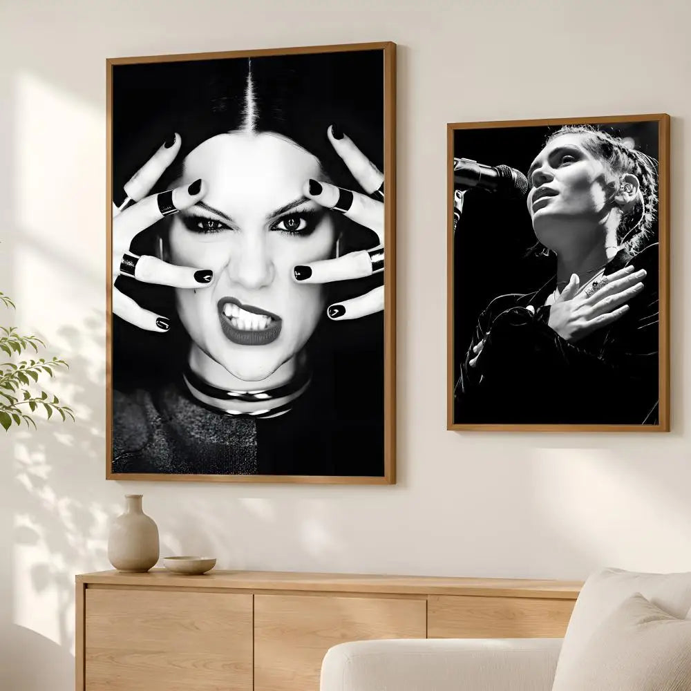 Jessie J HD Wall Poster – Self-Stick Waterproof Home Decor Wall Art Poster Axl