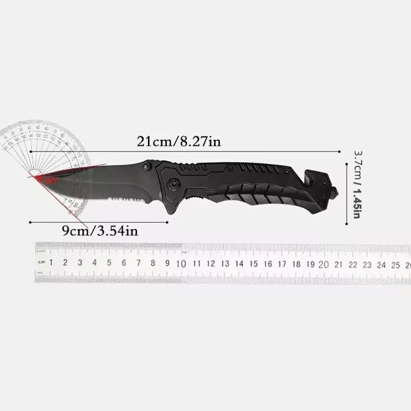 Multifunctional Folding Knife – Camping & Hiking Blade Folding Camping Knife Axl