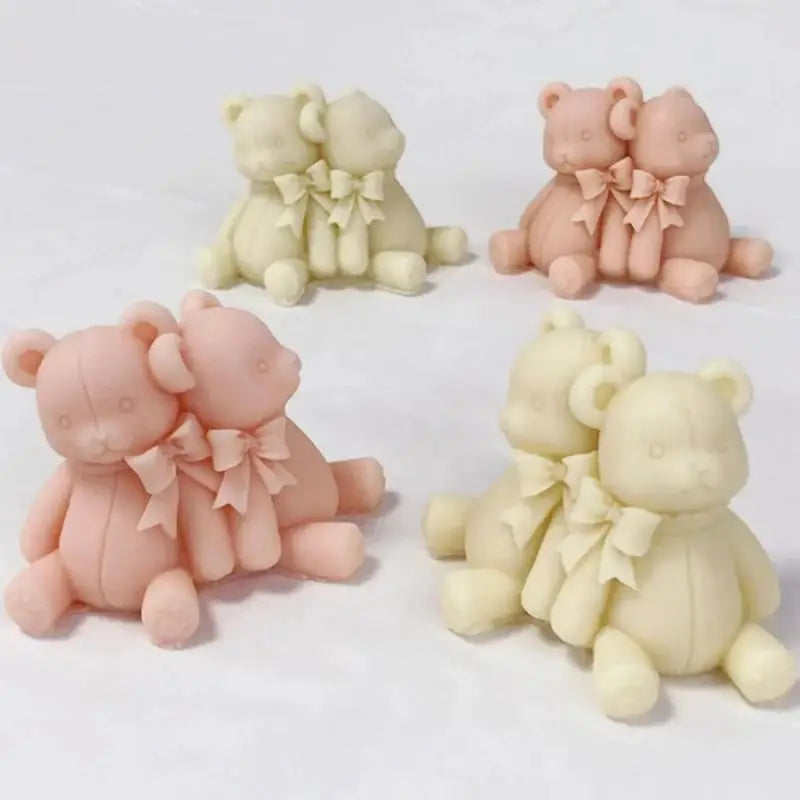 Teddy Bear Silicone Mold – DIY Candle, Soap, Resin & Craft Silicone Craft Mold Axl