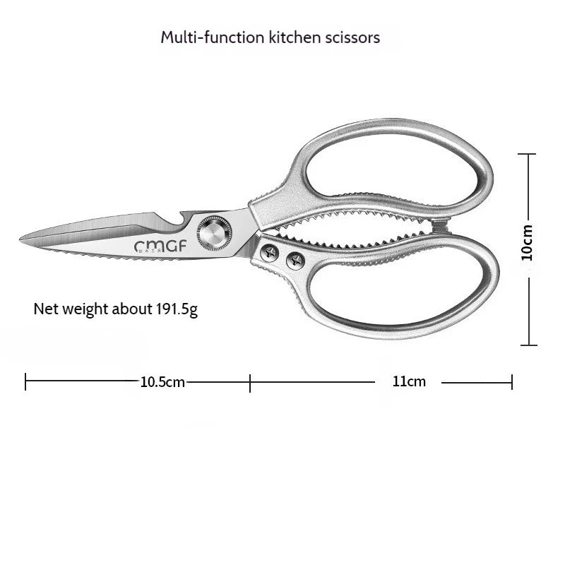 PLYS Stainless Steel Multifunction Kitchen Scissors Kitchen Scissors Axl 1PC