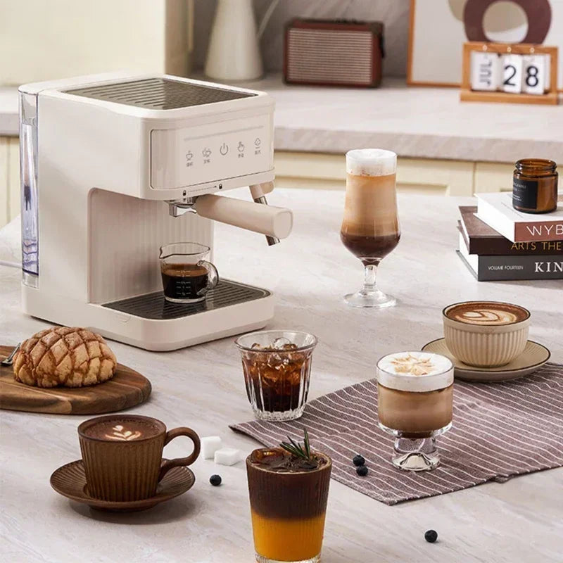BALASHOV 20 Bar Espresso Machine with Milk Frother – 800W Espresso Machine Axl