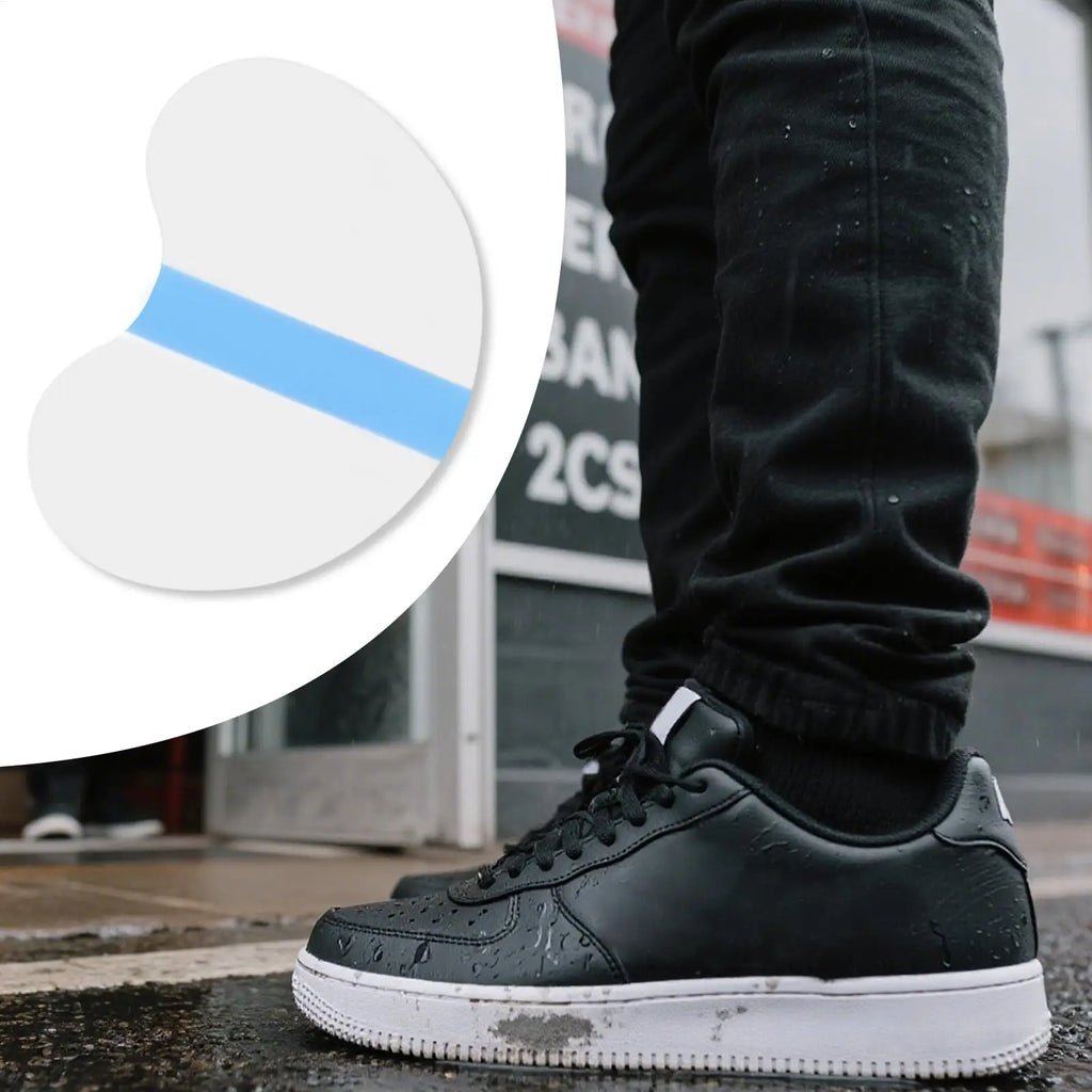 Clear Shoe Toe Rain Protector Stickers – 30 Pcs TPU Guard Shoe Protector Stickers Axl