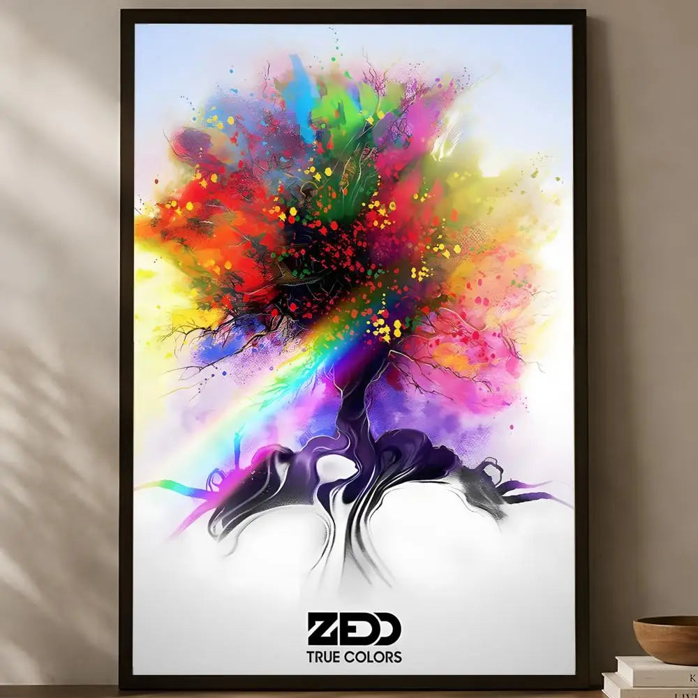 Zedd HD PVC Self-Stick Wall Art Poster | Waterproof Music Decor Wall Art Poster Axl White04 30X40cmNoframe