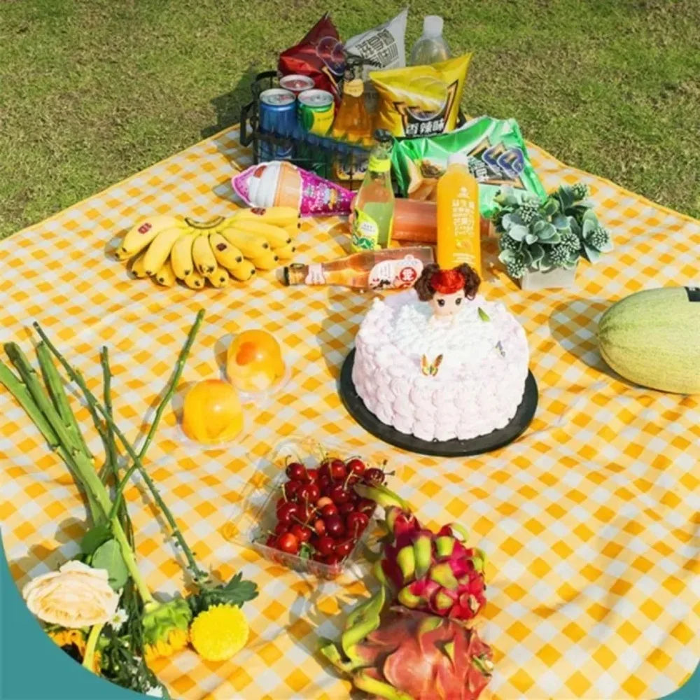 Waterproof Picnic Mat 200x200cm – Lightweight Outdoor Blanket Outdoor Picnic Mat Axl