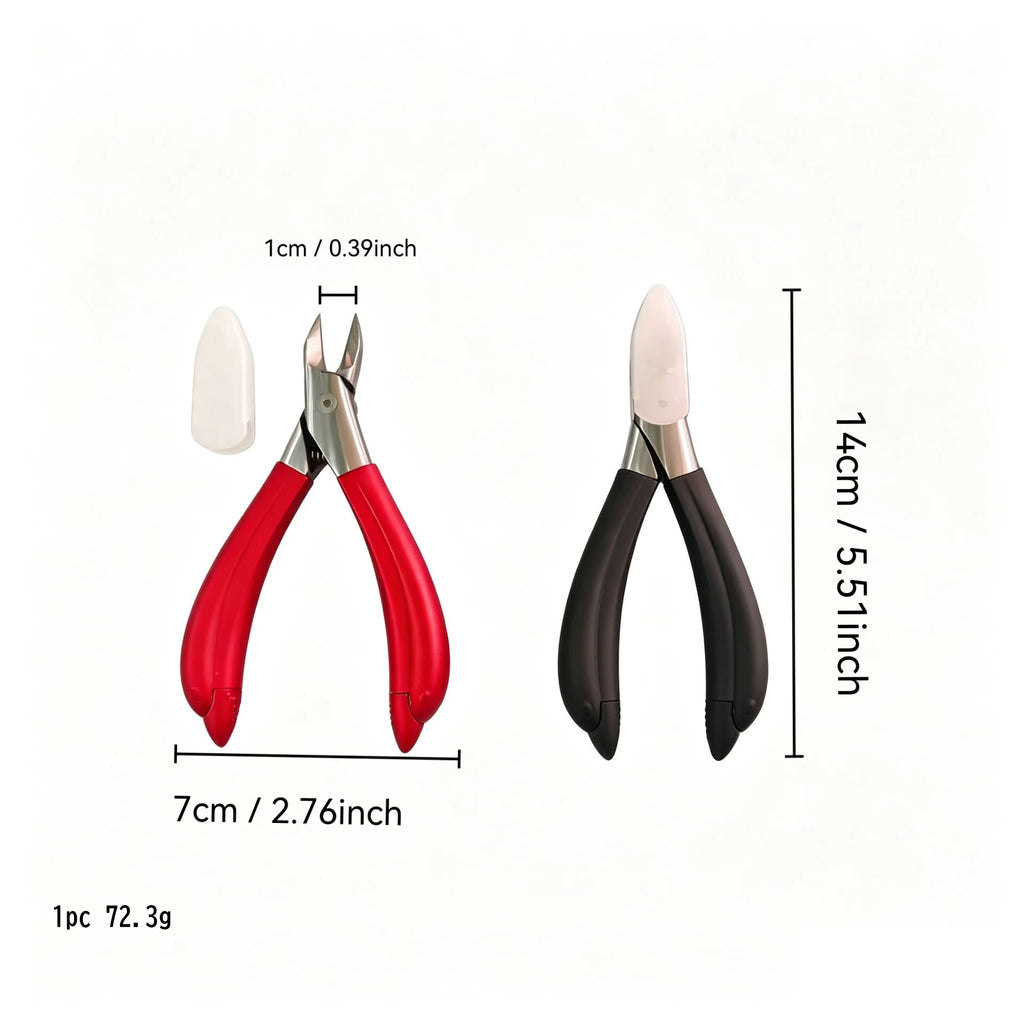 Straight Blade Toenail Clipper & Rhinestone Gem Remover Tool Nail Clipper Tool Axl